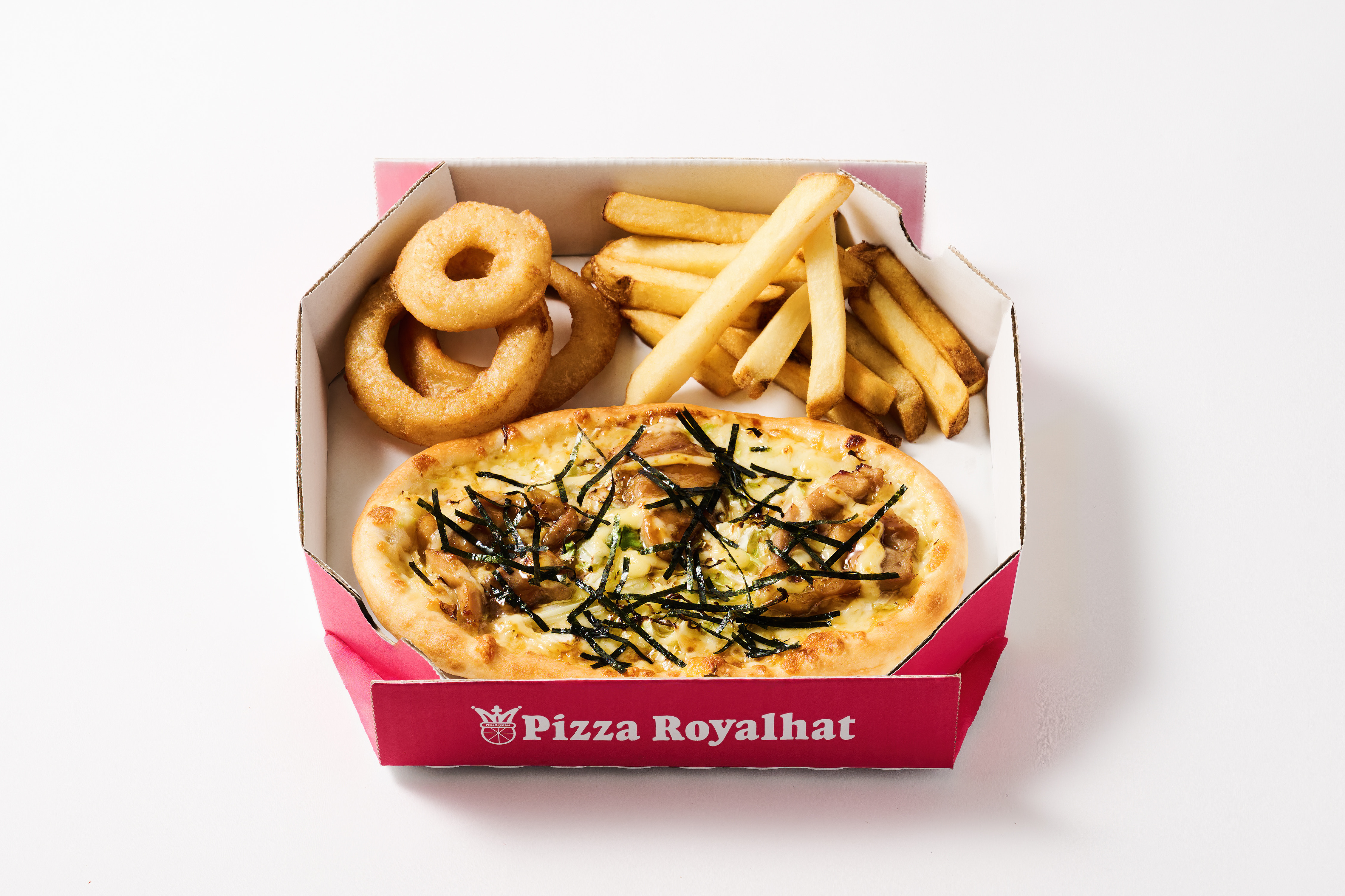 【ランチBOX】てりやきチキンピザ（オニポテ）