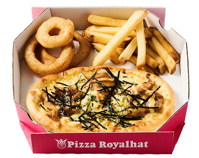 【ランチBOX】てりやきチキンピザ（オニポテ）