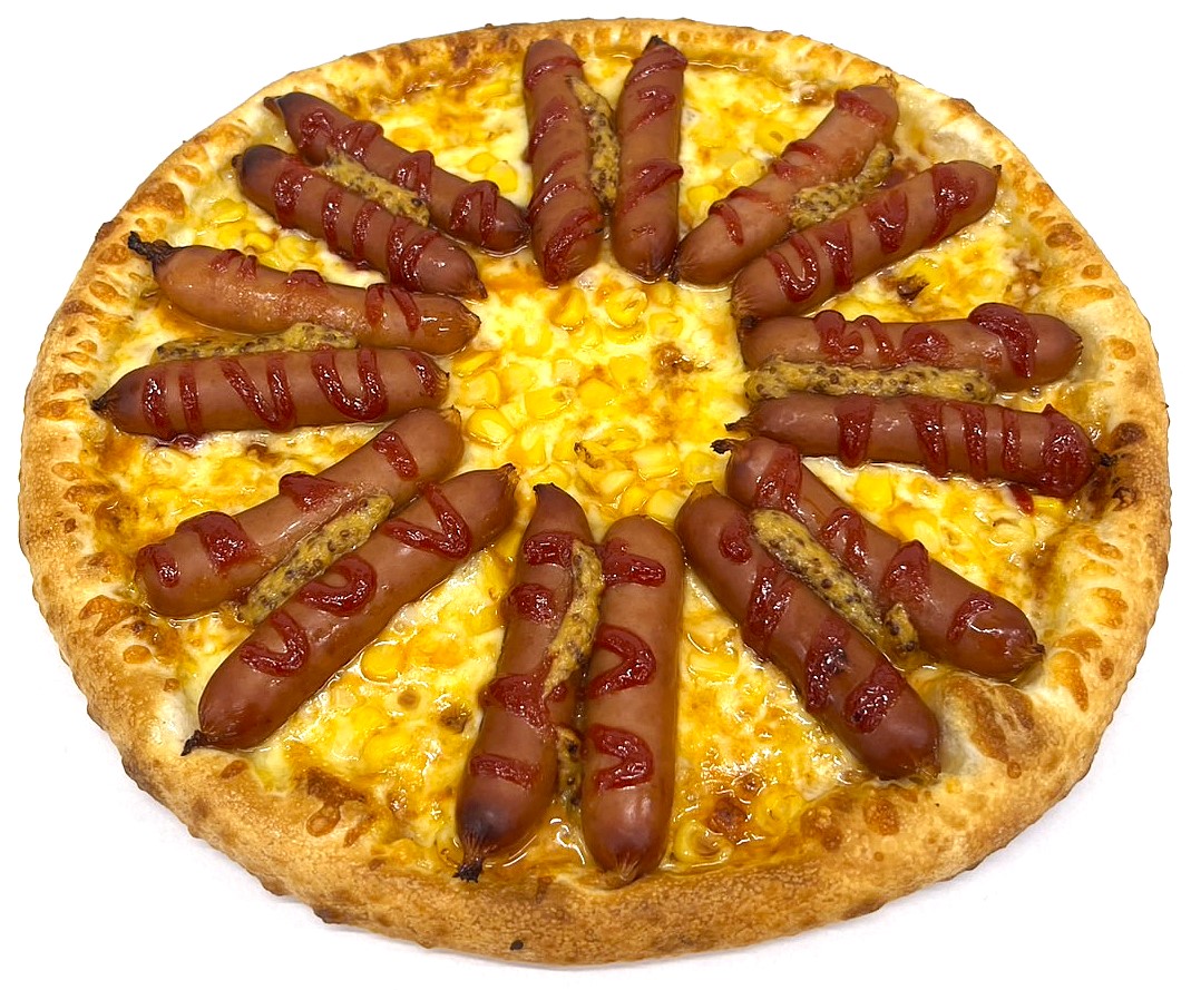 まるごとソーセージピザ